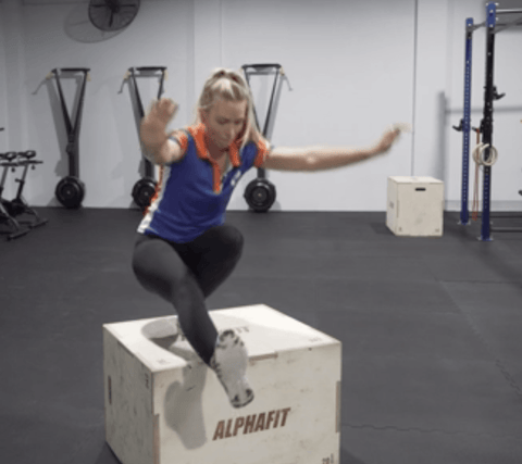 Trainers Challenge - Box Jump to Pistol Squat